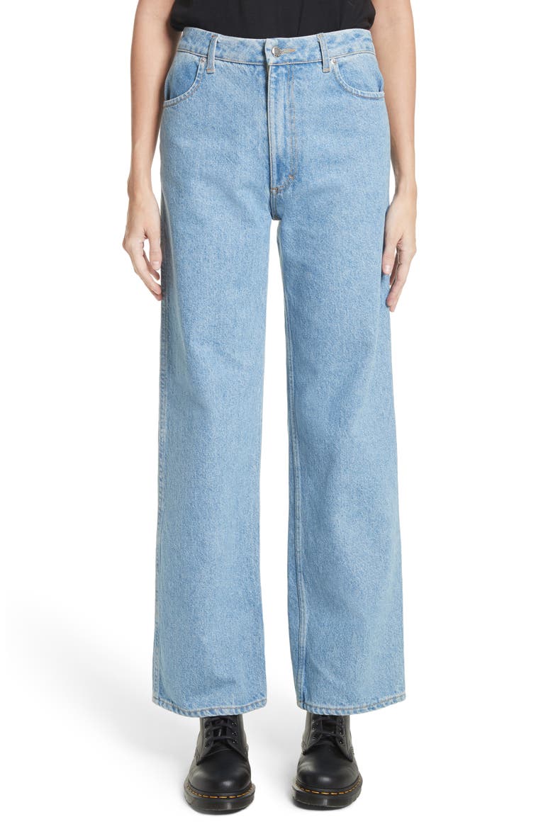 EL Wide Leg Jeans, Main, color, TRUE BLUE