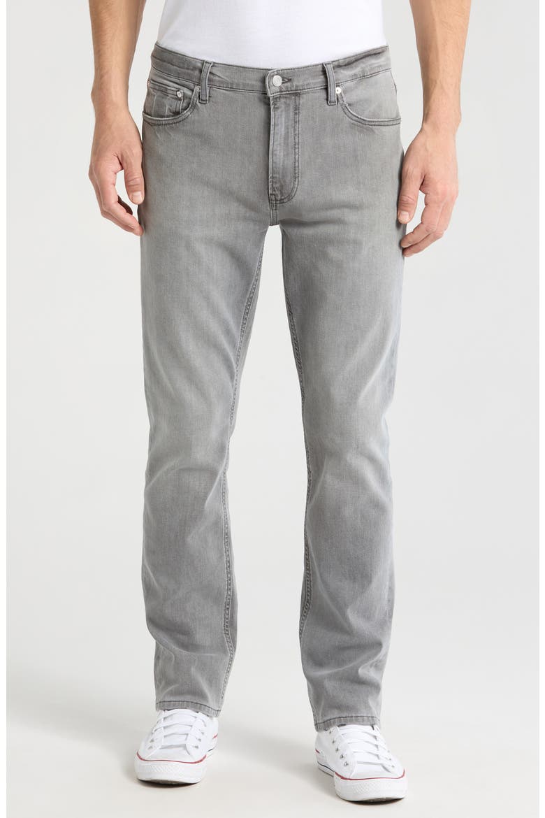 Modern Straight Leg Jeans, Main, color, ROCK PLACE
