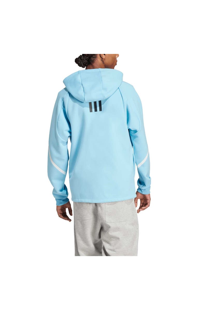 adidas Men's adidas Light Blue Minnesota United FC 2024 Anthem Travel Raglan Sleeve Full-Zip Jacket, Alternate, color, 