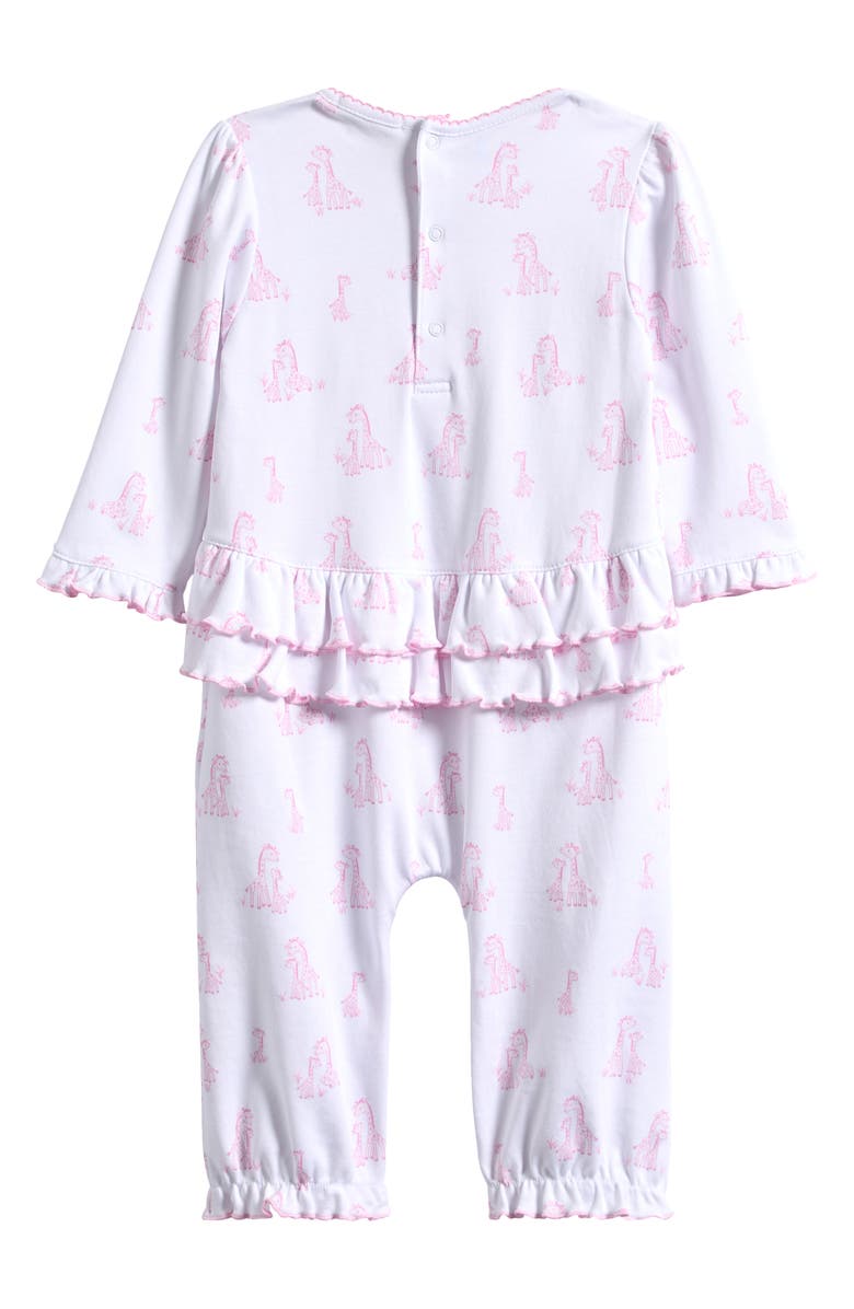 Kissy Kissy Ruffle Pima Cotton Jumpsuit, Alternate, color,