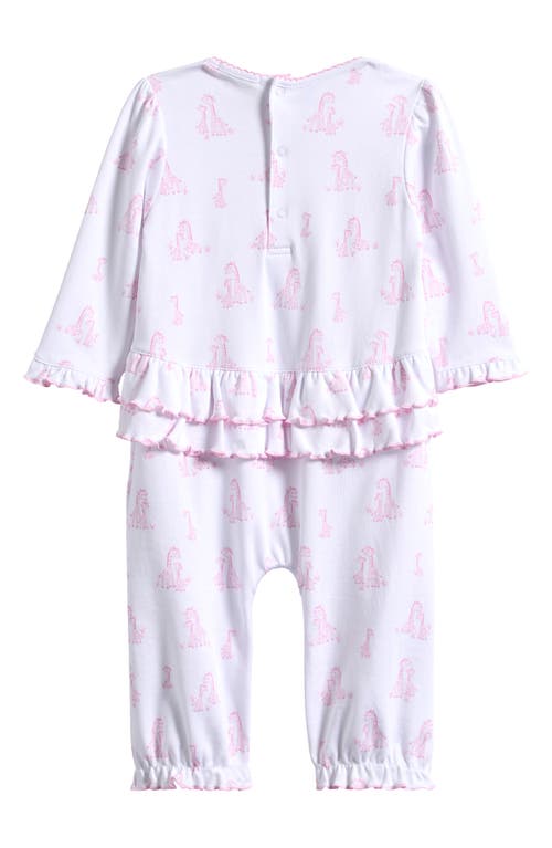 Kissy Kissy Ruffle Pima Cotton Jumpsuit