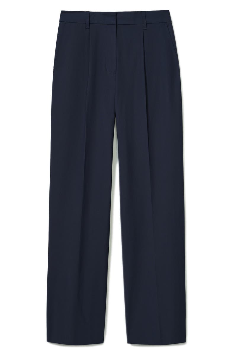 Rhone Commuter Pleat Pants, Alternate, color, Navy Blue