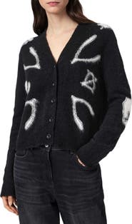 AllSaints Charm Graphic Cardigan