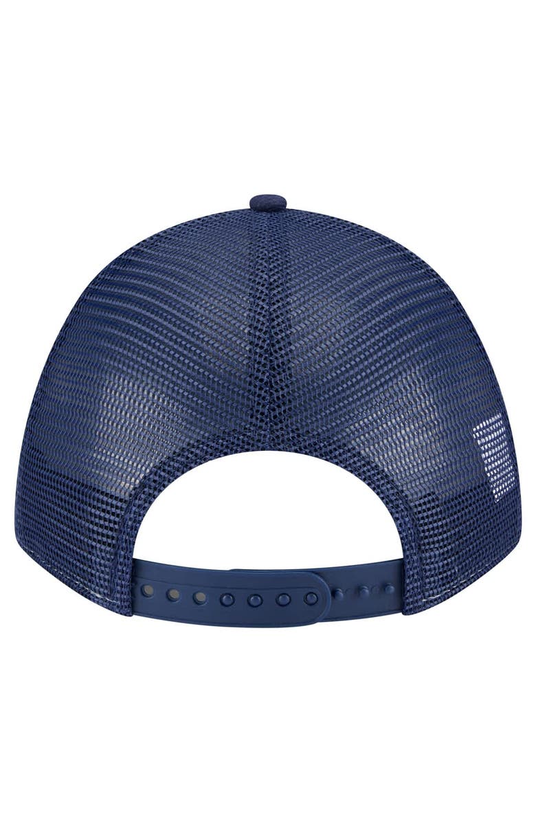 New Era Men's New Era Light Blue/Navy Milwaukee Brewers 2-Tone Color Pack 9FORTY Adjustable Trucker Hat, Alternate, color, 