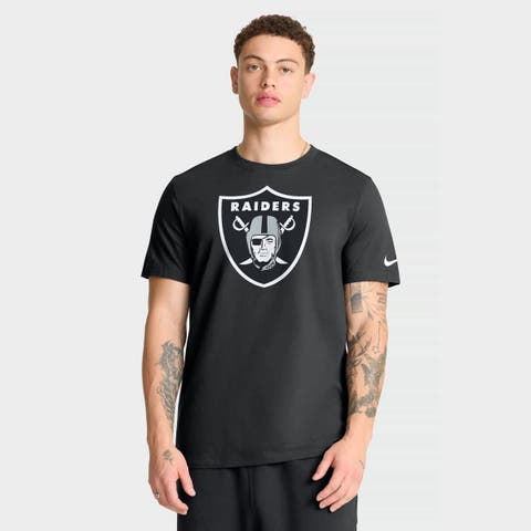 Men's Nike Black Las Vegas Raiders Essential Logo T-Shirt