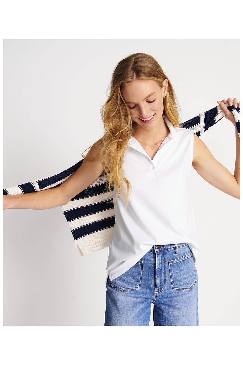 Supima Cotton Polo, Alternate, color, White
