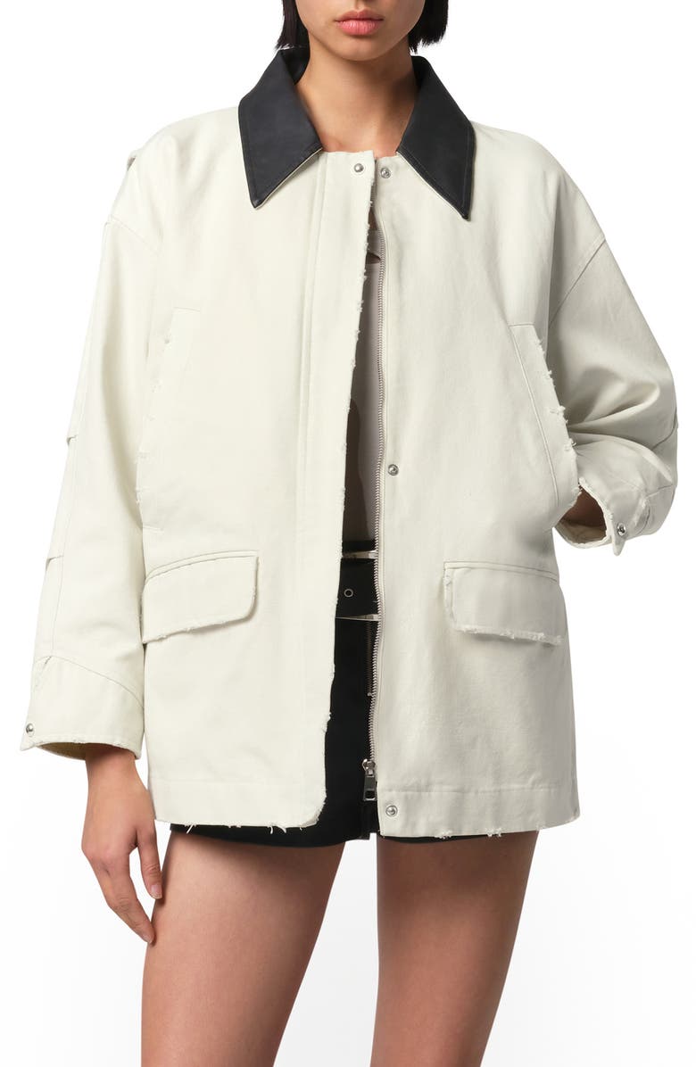 Apparis Clive Canvas Workwear Jacket, Main, color, 