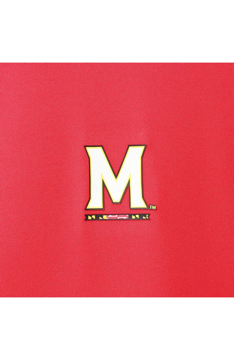 Under Armour Men's Under Armour Red/White Maryland Terrapins 2022 Blocked Coaches Performance Polo, Alternate, color,
