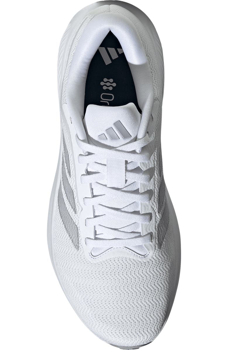 adidas Response Runner 2 Running Shoe, Alternate, color, White/ Silver Met/ Halo Silver