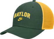 Nike Men's Nike Green Baylor Bears Vintage Arch Rise Performance Trucker Adjustable Hat