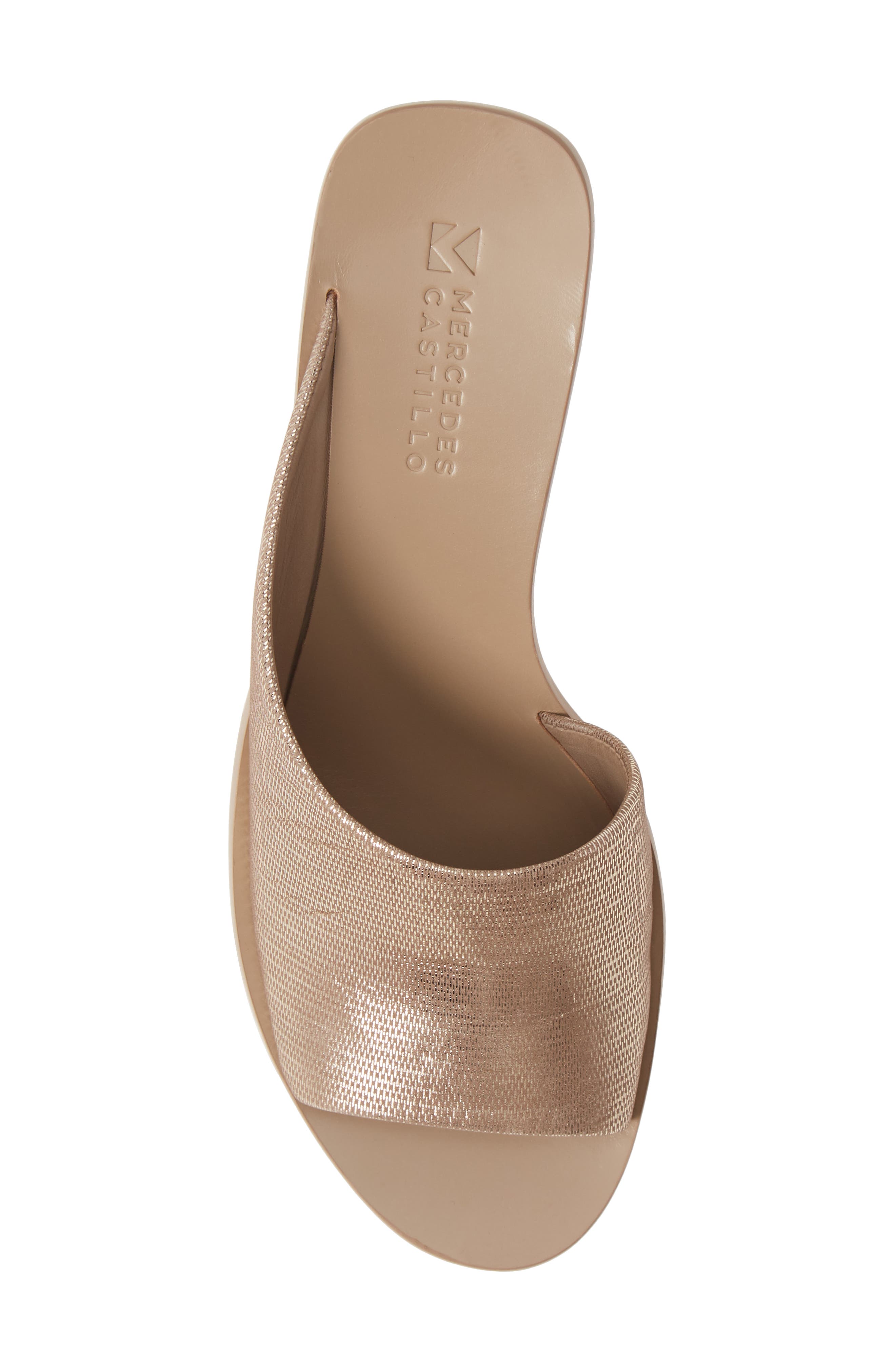 Izar Slide Sandal, Alternate, color, PLATINUM