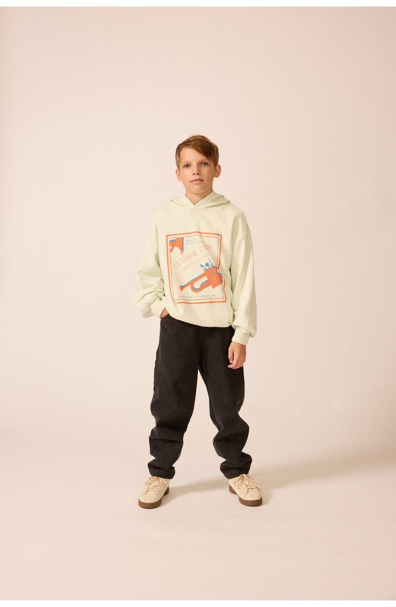 The Sunday Collective Organic Weekend Hoodie, Alternate, color, Blue Haze