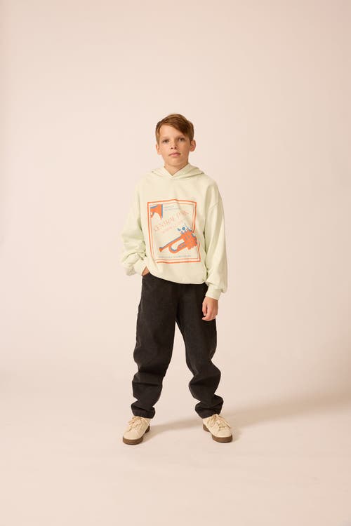 The Sunday Collective Organic Weekend Hoodie In Blue