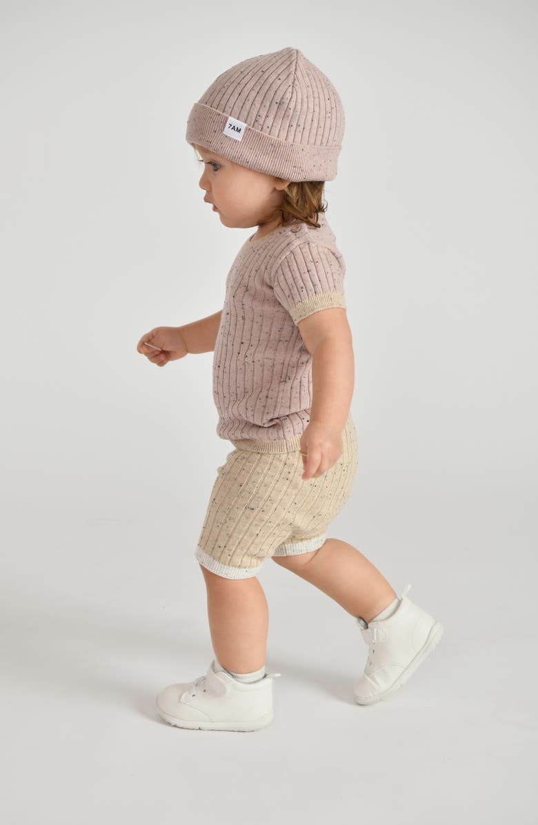 7 A.M. Enfant Kids' Hug Me Beanie, Alternate, color, Ash Rose