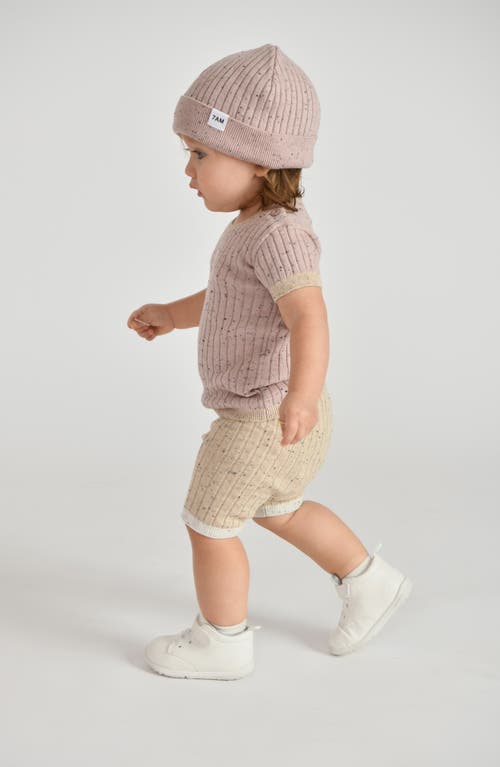 7 A.m. Enfant Kids' Hug Me Beanie In Ash Rose