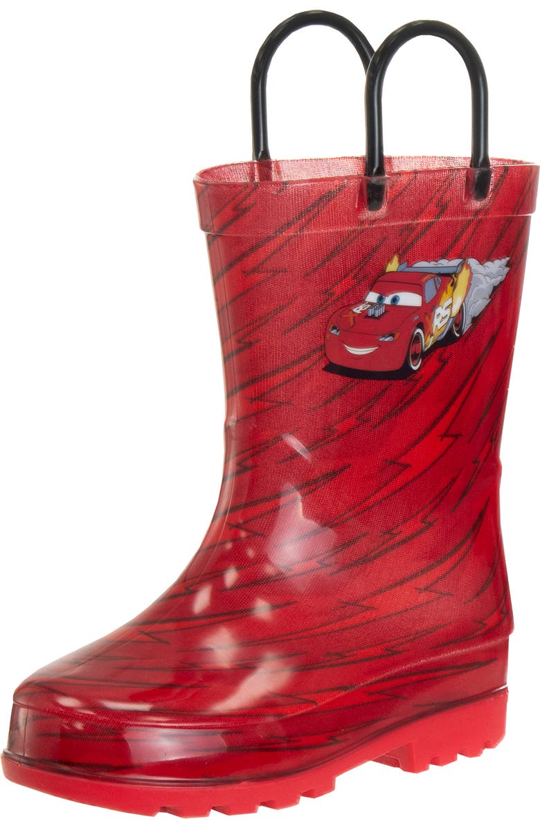 JOSMO Kids' Disney Cars Rain Boot, Main, color,