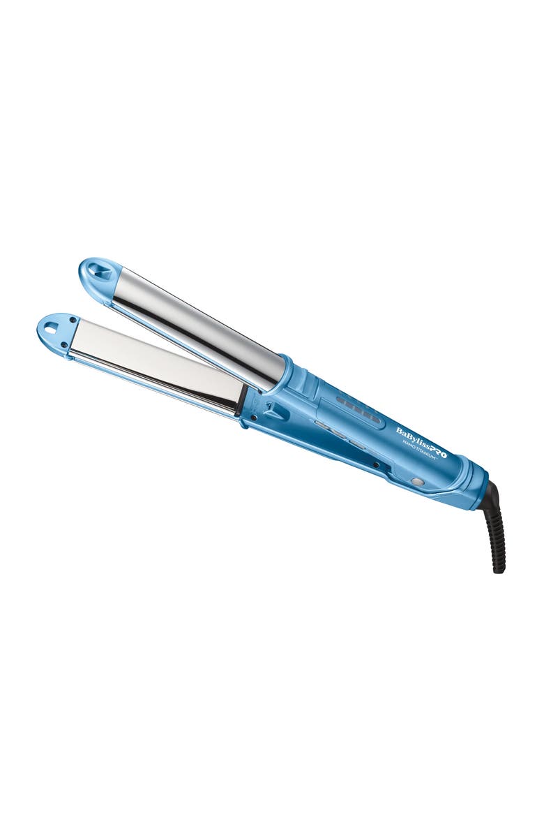 Nano Titanium 1" Ultra-Sleek Stainless Steel Styling Iron, Main, color, Blue
