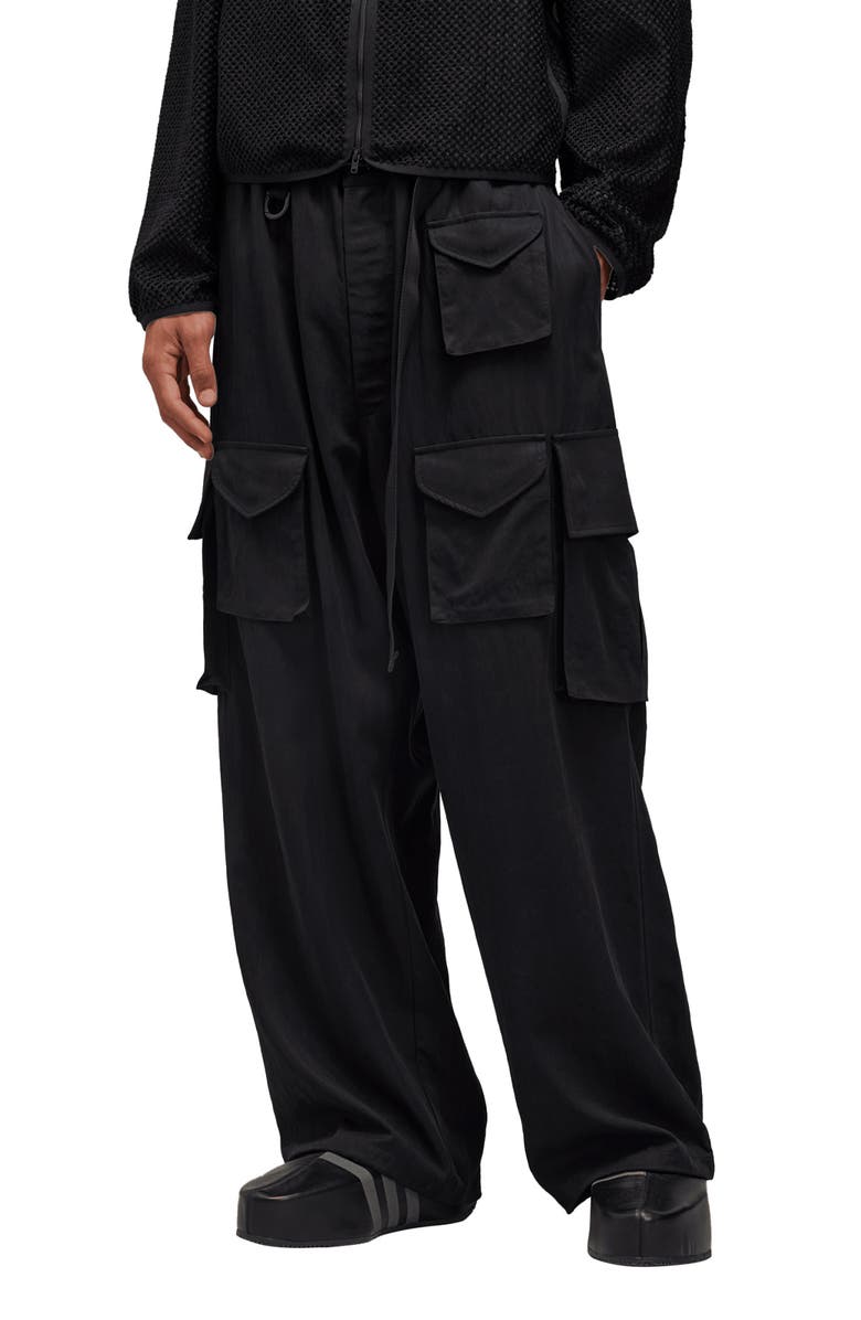 Y-3 Refined Cargo Pants, Main, color, 