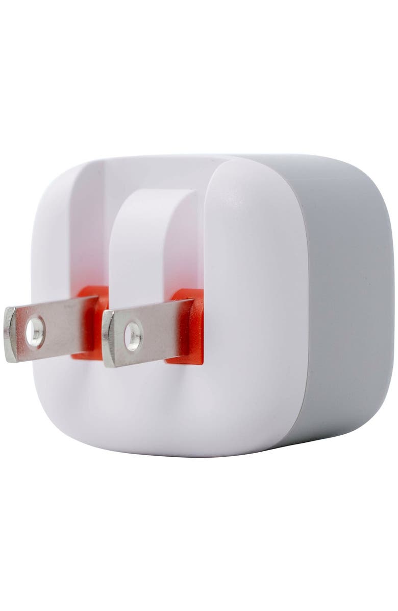 Ventev 12W USB-A Universal Mini Wall Charger and USB-A to Apple Lightning Cable, Alternate, color, White