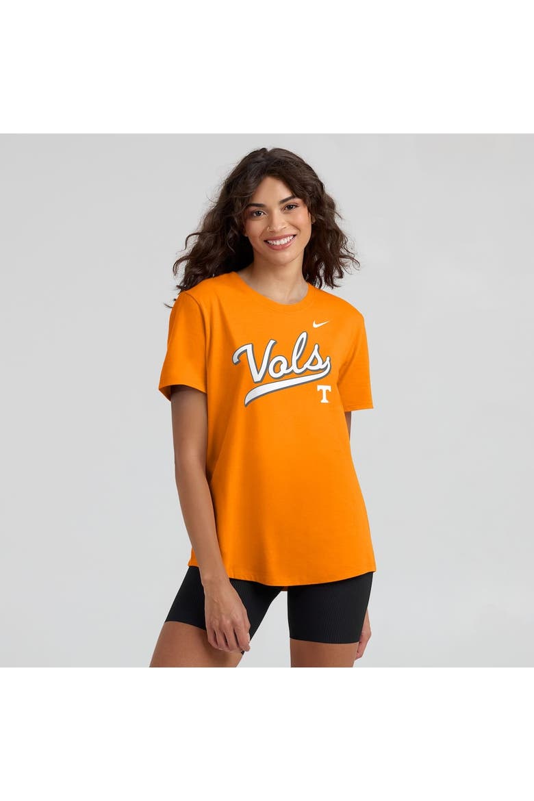 Women's Nike Tennessee Orange Tennessee Volunteers Local Script T-Shirt, Alternate, color, Tennessee Orange