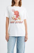 Junk Food Hot Stuff Cotton Graphic T-Shirt