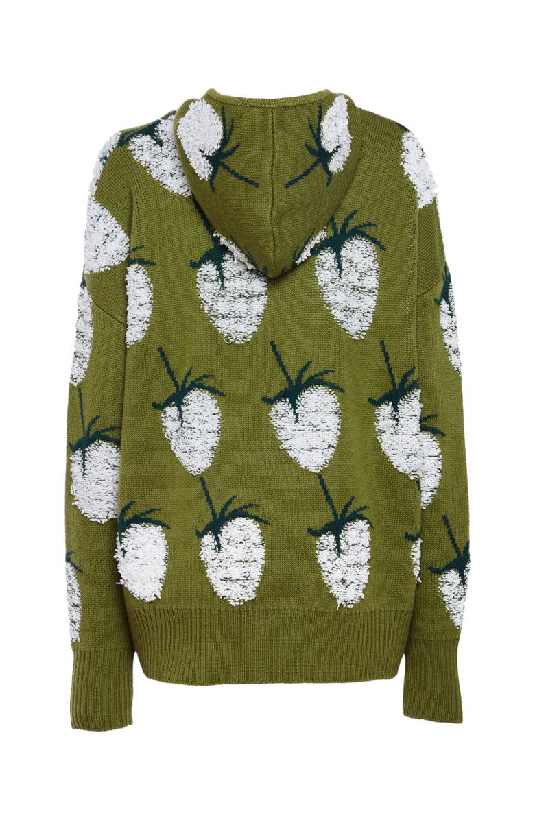 La DoubleJ Lampone Hoodie Green, Alternate, color, 