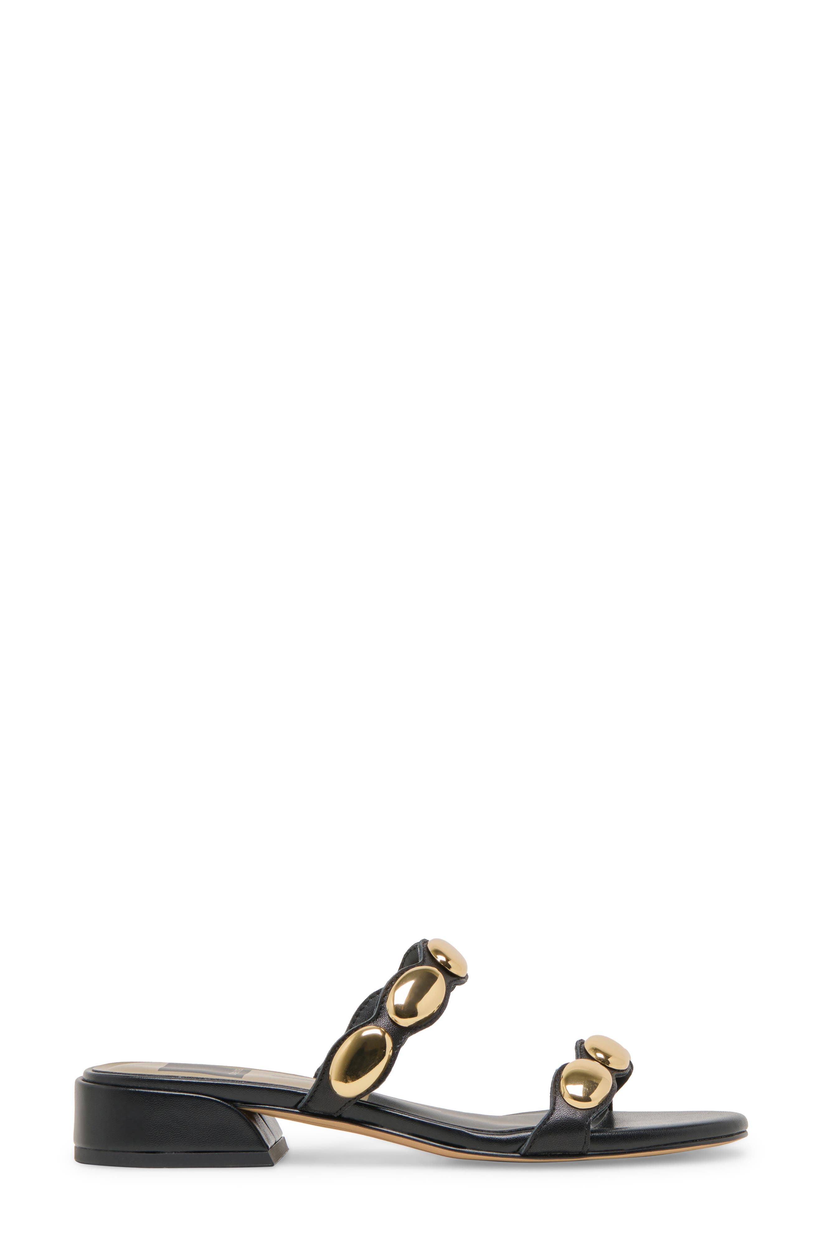 Dolce Vita Fresco Slide Sandal, Alternate, color, Black Leather