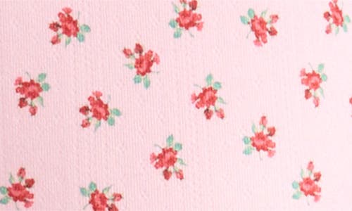 Pj Salvage Crazy For The Holidays Brushed Pointelle Pajama Pants In Pink