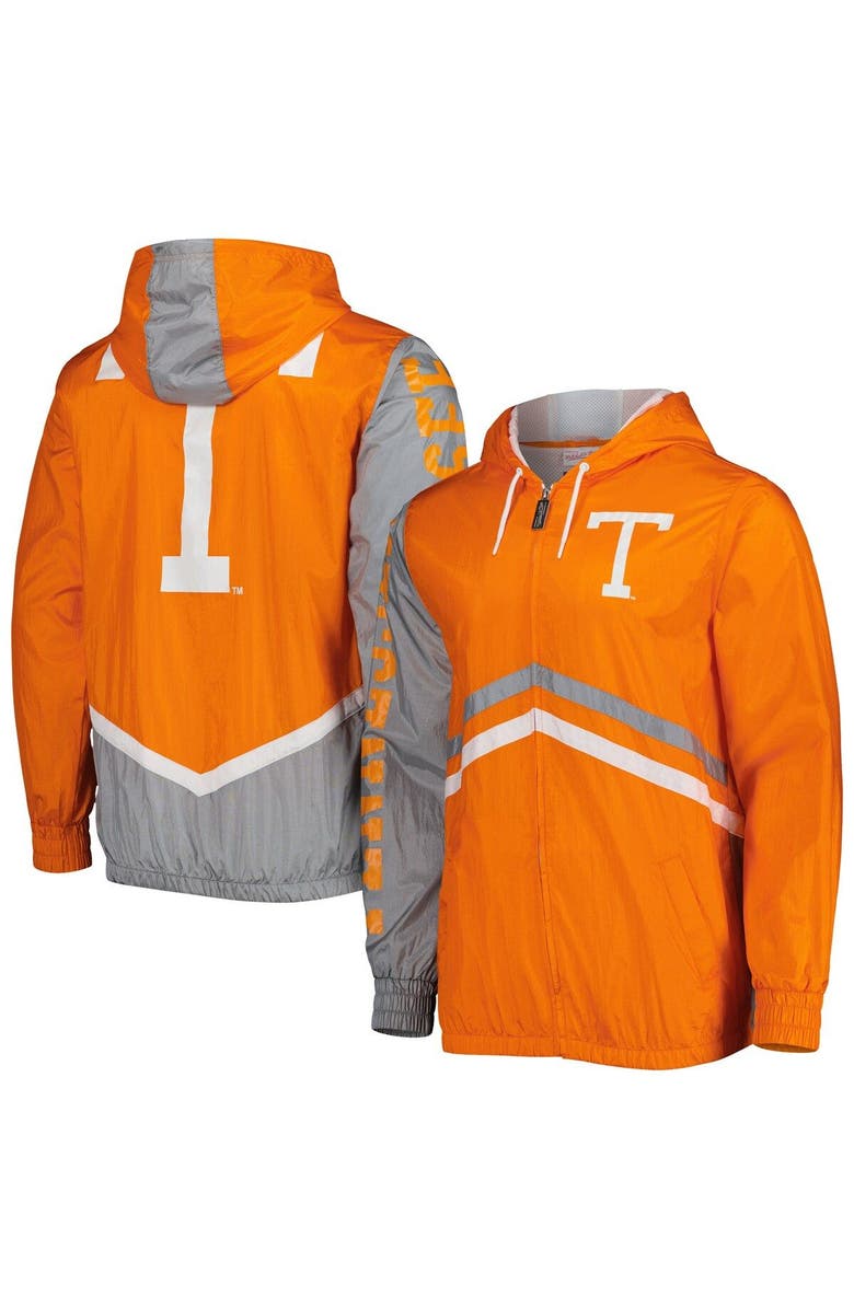 Mitchell & Ness Men's Mitchell & Ness Tennessee Orange Tennessee Volunteers Undeniable Full-Zip Windbreaker Jacket, Main, color, 