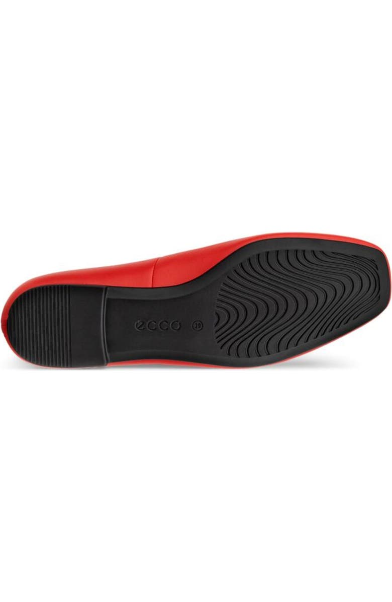 ECCO Margot Ballet Flat, Alternate, color, Scarlet