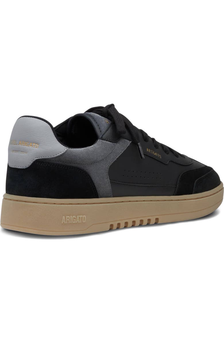 Axel Arigato Dice T-Toe Suede Sneaker - Men's, Alternate, color, Black/Gum