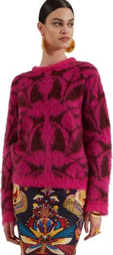 La DoubleJ Camden Jumper Bordeaux Fuchsia