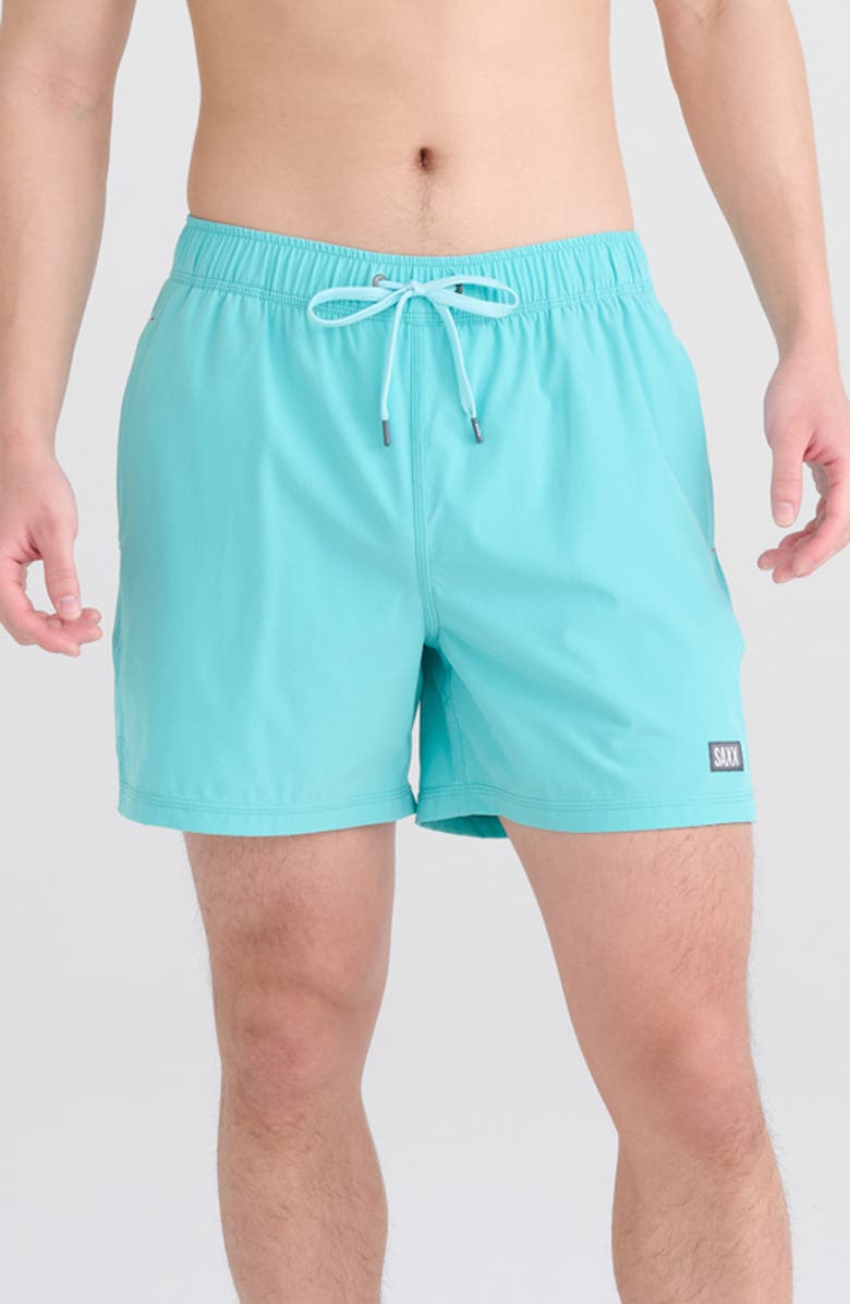 SAXX Oh Buoy 2-in-1 Volley Swim Shorts, Main, color,