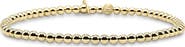 Bowood Lane 3mm Gold Filled Beaded Bracelet
