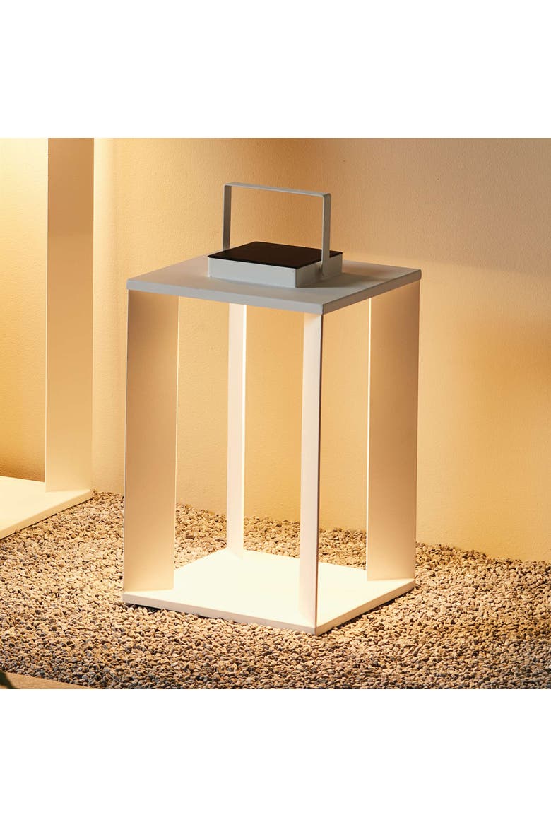 Hanley Solar Led Lantern 18", Alternate, color, White
