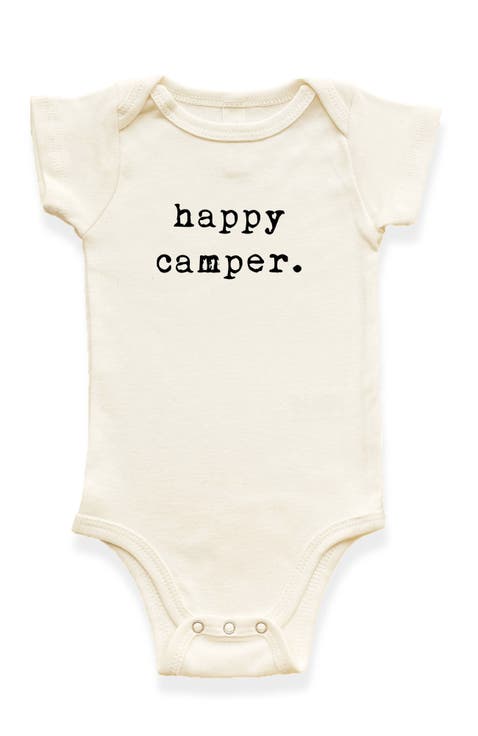 Happy camper Organic Baby Bodysuit