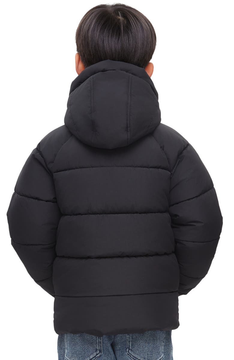 Rokka&Rolla Kids' Shield Puffer Jacket, Alternate, color, Black
