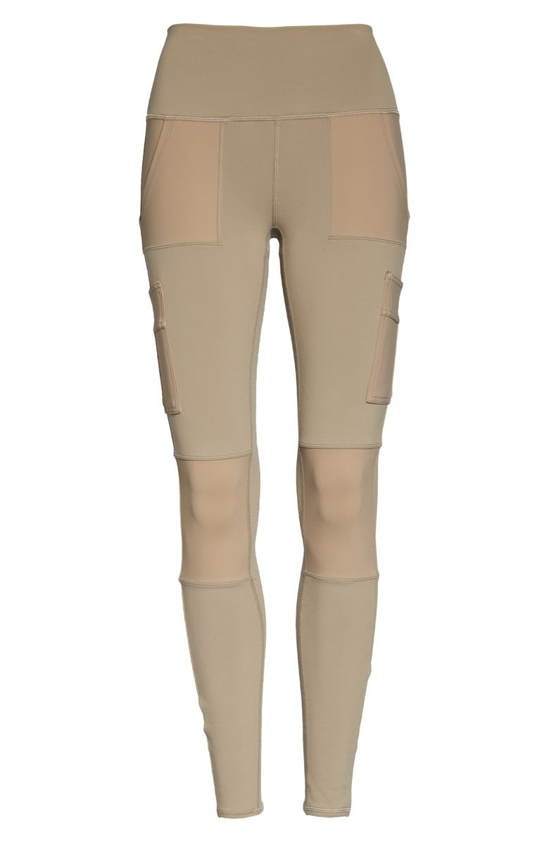 Alo High Waist Cargo Leggings, Alternate, color,