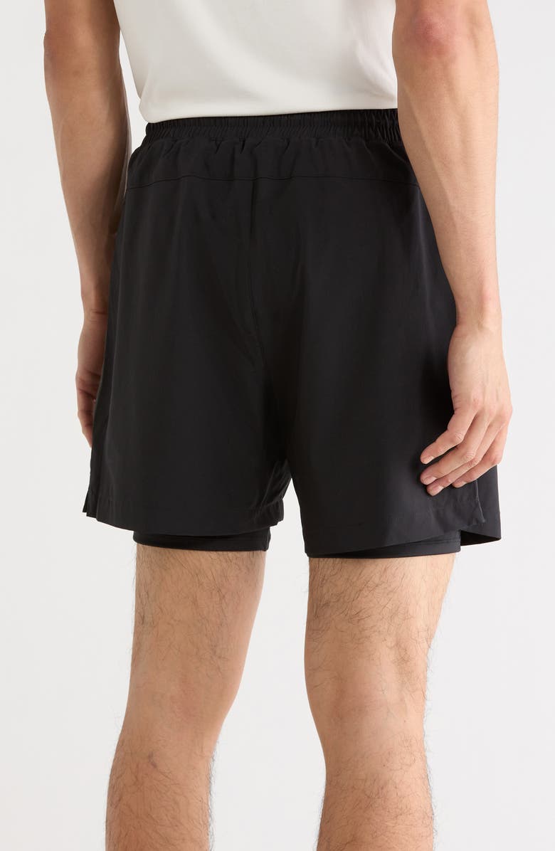 Z by Zella Momentum 5-Inch Training Shorts, Alternate, color, Black