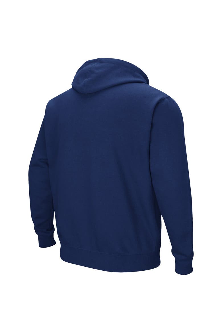 Men's Colosseum Navy Emory Eagles Isle Pullover Hoodie, Alternate, color, Navy