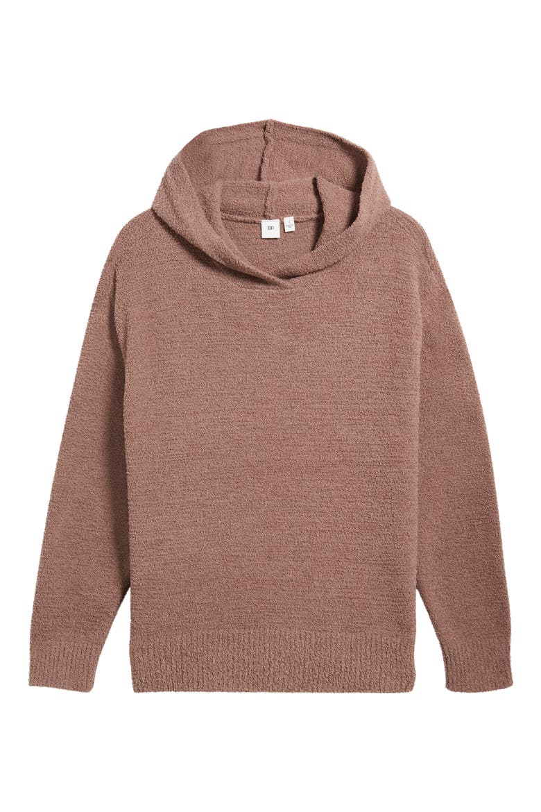 Butter Hoodie, Alternate, color, BROWN TAUPE