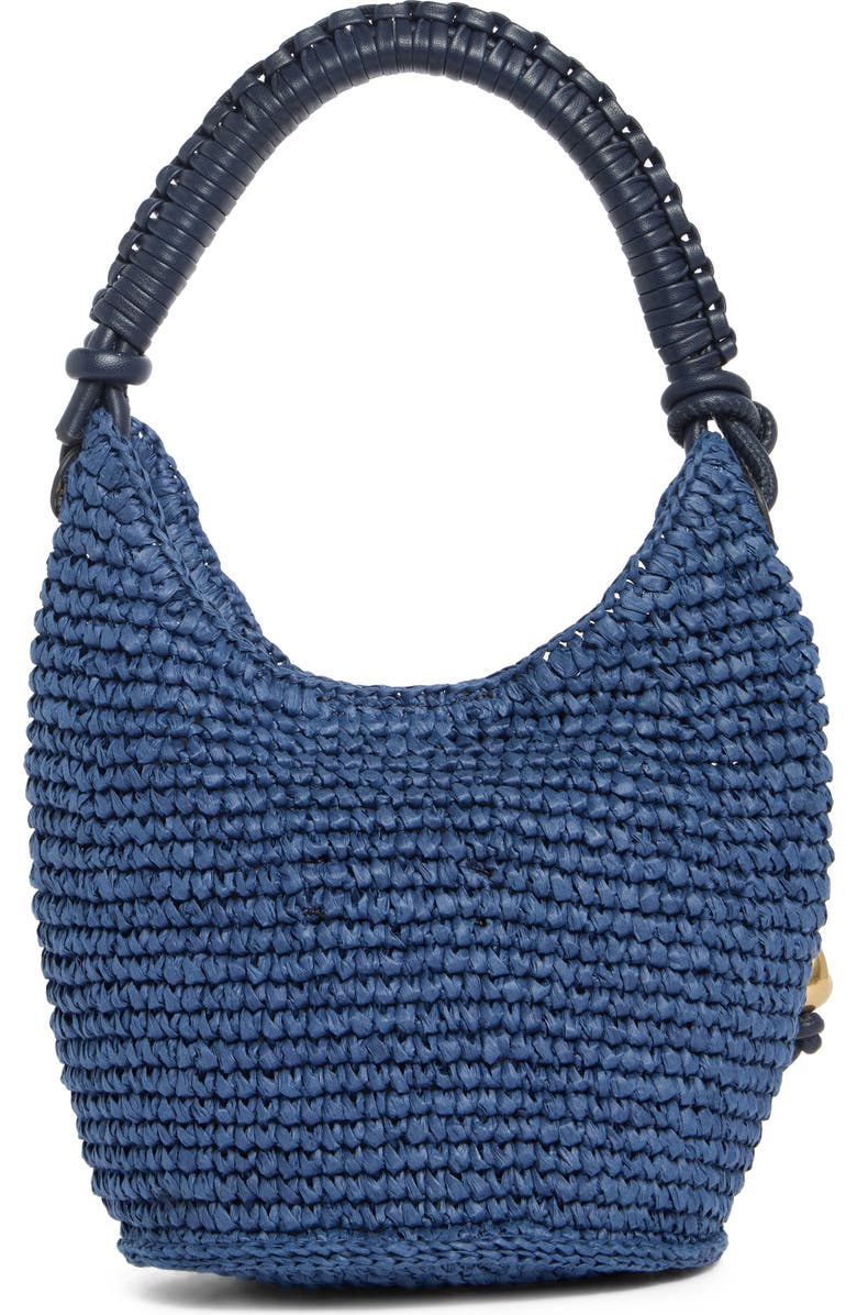 Madewell The Camren Mini Bag, Alternate, color, Washed Denim Multi