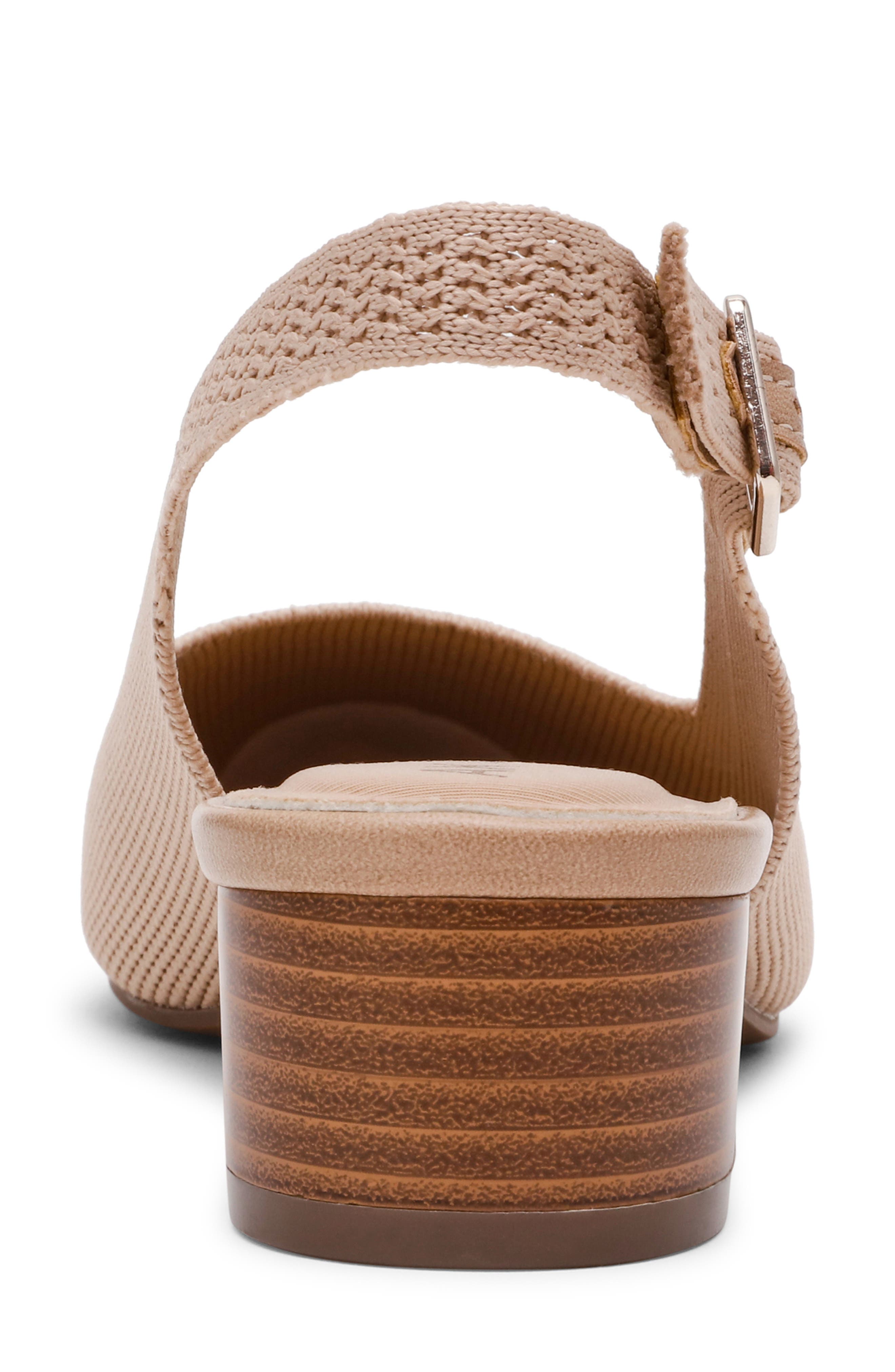 Urix Slingback Pump, Alternate, color, ALMOND