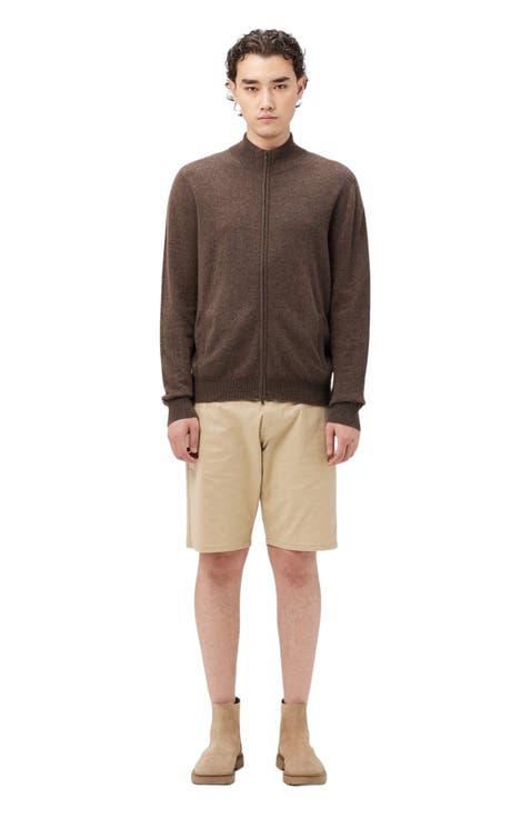 Essential Full-Zip Cashmere Cardigan