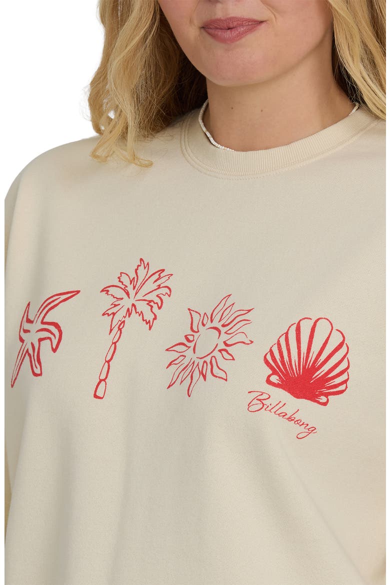 Treasure Cay Graphic Sweatshirt, Alternate, color, WHITE CAP