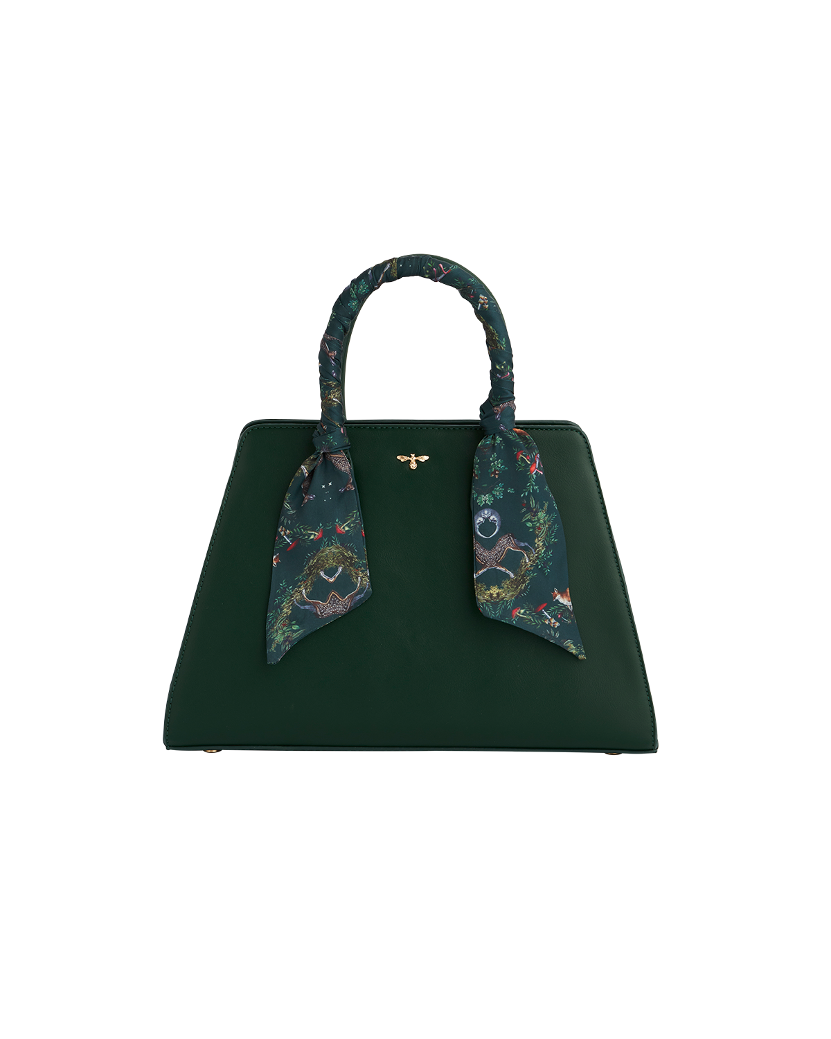 Fable England Into the Woods Green Structured Tote Medium, Alternate, color, 