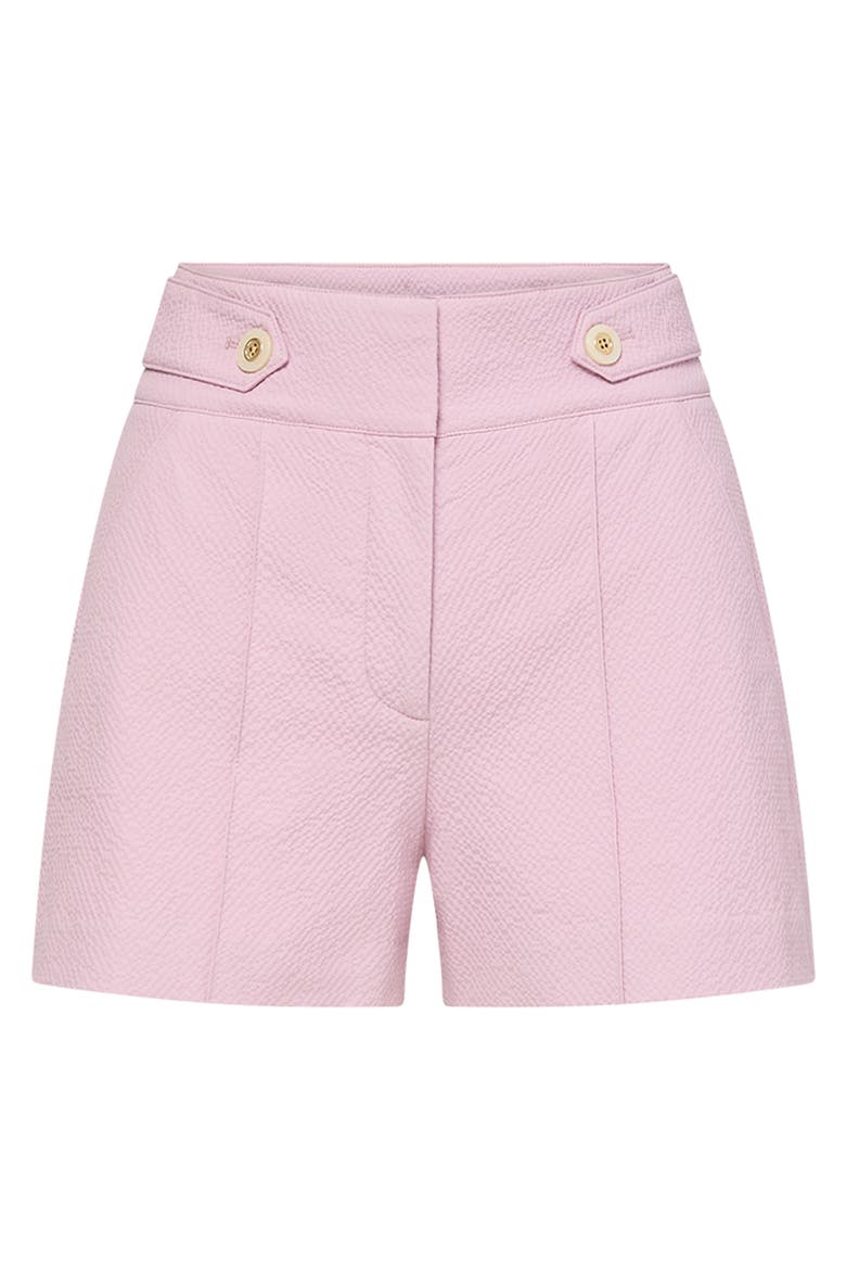 Runo Stretch Cotton Shorts, Alternate, color, PALE ORCHID HAZE