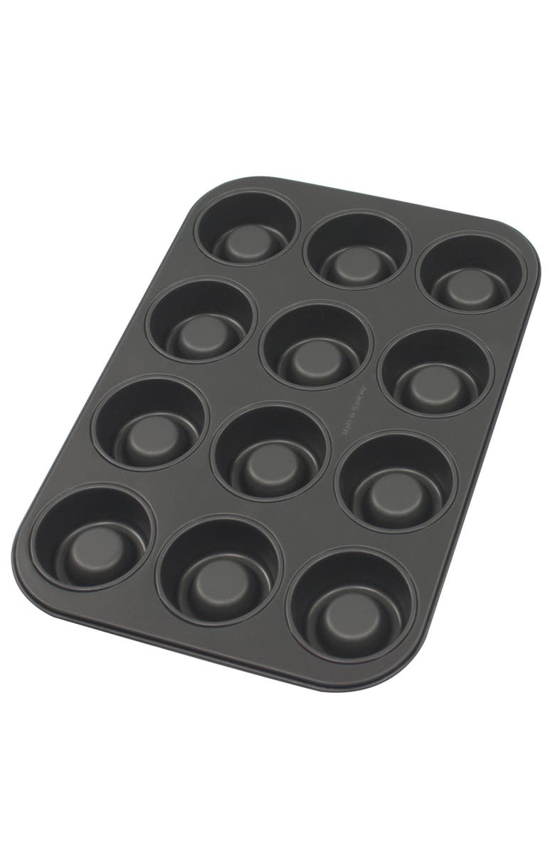 Zenker 12 Cavity Nonstick Carbon Steel Shortcake Pan, Main, color,