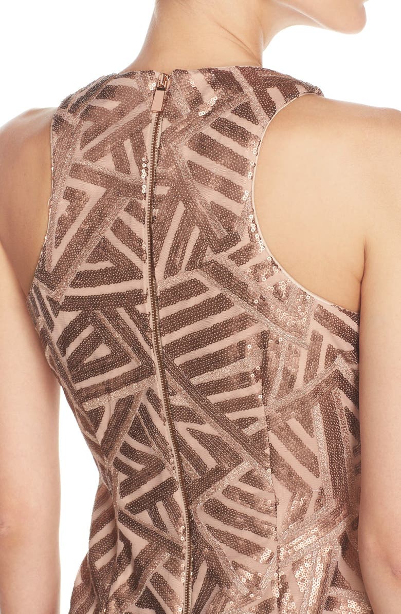 Vince Camuto Sequin Sheath Dress, Alternate, color,