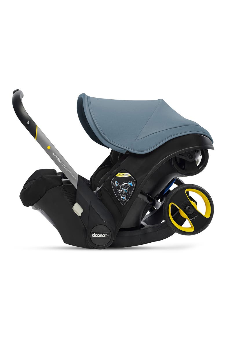 Convertible Infant Car Seat/Compact Stroller System with Base, Alternate, color, OCEAN BLUE